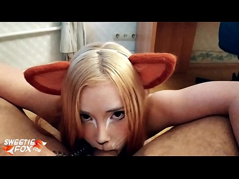 ❤️ Kitsune engole a pila e o esperma na boca ❤️❌ Porno vídeo em nós